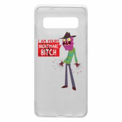 Чехол для Samsung S10 I am yours nightmare BITCH - PrintSalon
