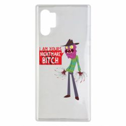 Чехол для Samsung Note 10 Plus I am yours nightmare BITCH