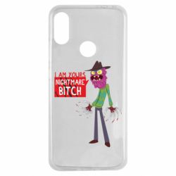 Чехол для Xiaomi Redmi Note 7 I am yours nightmare BITCH - PrintSalon