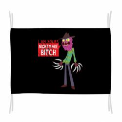 Флаг I am yours nightmare BITCH - PrintSalon