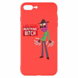 Чехол для iPhone 8 Plus I am yours nightmare BITCH - PrintSalon