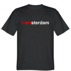 Мужская футболка Stedman I amsterdam - PrintSalon