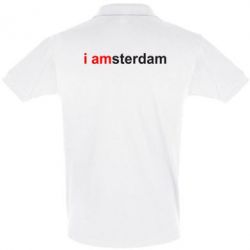 Мужское поло I amsterdam - PrintSalon