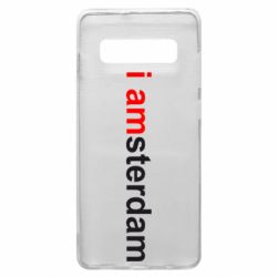 Чехол для Samsung S10+ I amsterdam - PrintSalon