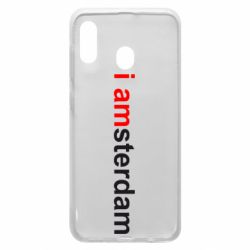 Чехол для Samsung A20 I amsterdam - PrintSalon