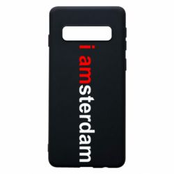 Чехол для Samsung S10 I amsterdam - PrintSalon