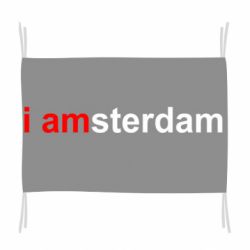 Флаг I amsterdam - PrintSalon