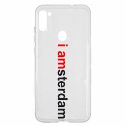 Чехол для Samsung A11/M11 I amsterdam - PrintSalon