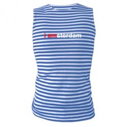 Майка-тельняшка I amsterdam - PrintSalon