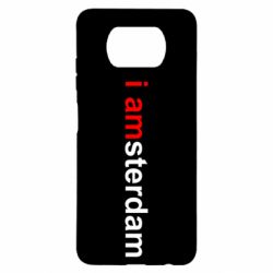 Чехол для Xiaomi Poco X3 I amsterdam - PrintSalon