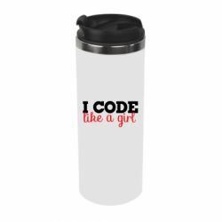 Термокружка I code like a girl - PrintSalon