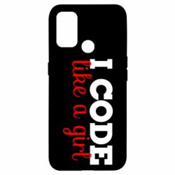 Чехол для Oppo A53/A32/A33 I code like a girl