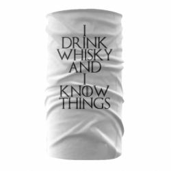 Бандана I drink whisky and I know things
