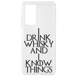 Чехол для Xiaomi Mi 10T/10T Pro I drink whisky and I know things - PrintSalon