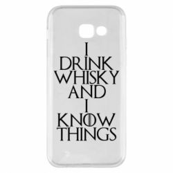 Чехол для Samsung A5 2017 I drink whisky and I know things - PrintSalon