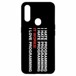 Чехол для Oppo A31 I hate programming - PrintSalon