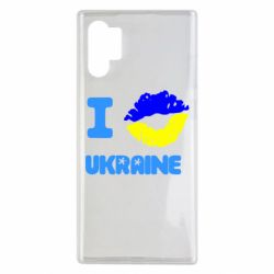 Чехол для Samsung Note 10 Plus I kiss Ukraine - PrintSalon