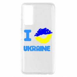 Чехол для Huawei P Smart 2021 I kiss Ukraine - PrintSalon