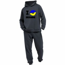 Мужской костюм I kiss Ukraine - PrintSalon