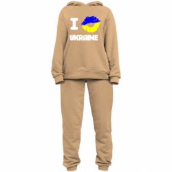 Женский костюм I kiss Ukraine - PrintSalon