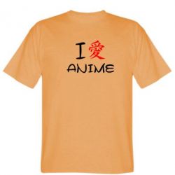 Мужская футболка Stedman I love Anime