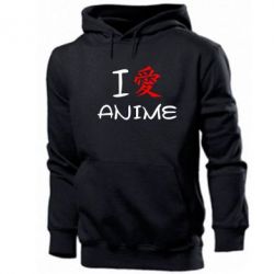 Чоловіче худі I love Anime