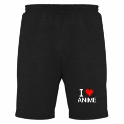 Мужские шорты I love anime-PrintSalon Мужские шорты I love anime
