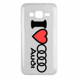 Чехол для Samsung J3 2016 I love audi - PrintSalon