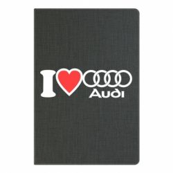 Блокнот с принто I love audi - PrintSalon