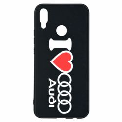 Чехол для Huawei P Smart Plus 2018 I love audi - PrintSalon