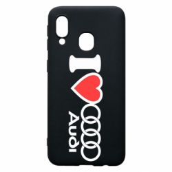 Чехол для Samsung A40 I love audi - PrintSalon