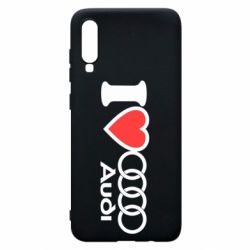 Чехол для Samsung A70 I love audi - PrintSalon