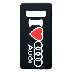 Чехол для Samsung S10 I love audi - PrintSalon