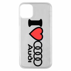Чехол для iPhone 11 Pro I love audi - PrintSalon