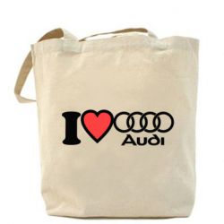 Эко-сумка I love audi
