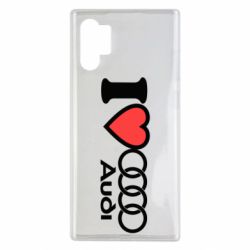 Чехол для Samsung Note 10 Plus I love audi - PrintSalon