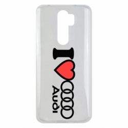 Чехол для Xiaomi Redmi Note 8 Pro I love audi - PrintSalon