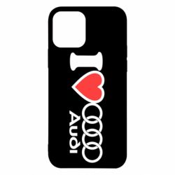 Чехол для iPhone 12 I love audi - PrintSalon