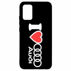 Чехол для Samsung A02s/M02s I love audi - PrintSalon
