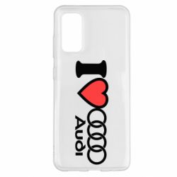 Чехол для Samsung S20 I love audi - PrintSalon
