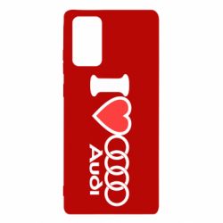 Чехол для Samsung Note 20 I love audi - PrintSalon