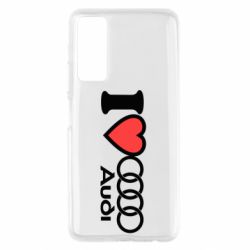 Чехол для Huawei P Smart 2021 I love audi - PrintSalon