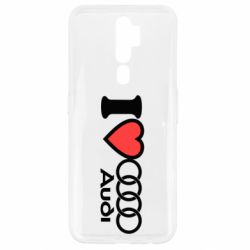 Чехол для Oppo A5/A9 2020 I love audi - PrintSalon