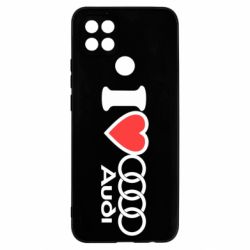 Чехол для Oppo A15s/A15 I love audi - PrintSalon