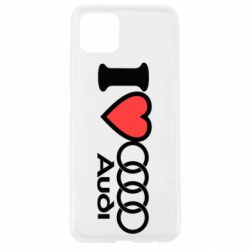 Чехол для Oppo A92s I love audi - PrintSalon
