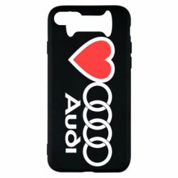 Чехол для iPhone 8 I love audi - PrintSalon