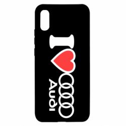 Чехол для Xiaomi Redmi 9a I love audi - PrintSalon