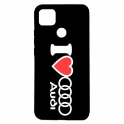 Чехол для Xiaomi Redmi 9c I love audi - PrintSalon