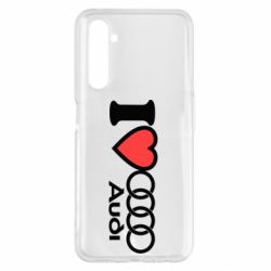 Чехол для Realme 6 Pro I love audi - PrintSalon