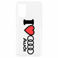 Чехол для Realme 7 Pro I love audi - PrintSalon